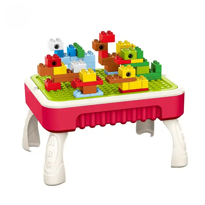 Blocks Creative Table | Building Blocks Table | Drawing Board – The Toy ...