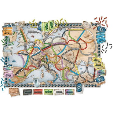 Ticket To Ride Europe | Board games For Kids