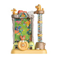 Electric Dino Ball Catcher Toy With 30 Balls,Automatic Rotation & LED Lights