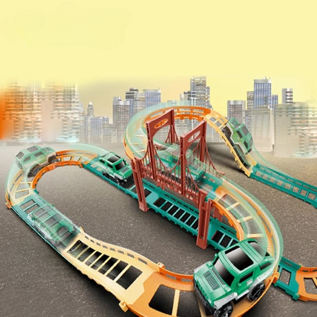 DIY Urban Rail Educational Track Set | Rail Track With Toy Truck – The ...