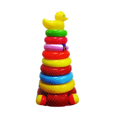 Duck Ring Rainbow Tower Game For Kids