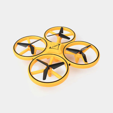 Flash Induction Drone | Hand Gesture & RC Control