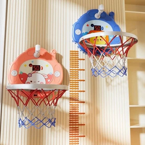 Portable Indoor Mini Basketball hoop Toy With Accessories for Kids