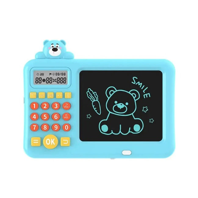 Cute 2-in-1 Calculator & Writing Tablet For Kids | Educational Toys ...