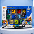 Transforming Number Robot Set 10-Pieces (0-9) For Small Or Large Robots