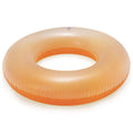 Inflatable Frosted Neon Swim Ring | Floating Swimming Tube
