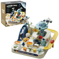 2-in-1 Explore Space Adventure Car Track With Multiple Cars & Obstacles