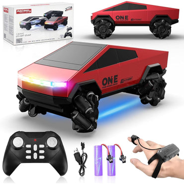 RC Cybertruck Style Stunt Car | Tesla Hand Gesture/Remote Control Drift Car