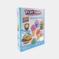 Play Sand Ice Cream Store Set with Magic Sand Molds

