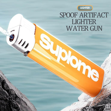 Water Spray Gun Lighter Toy 