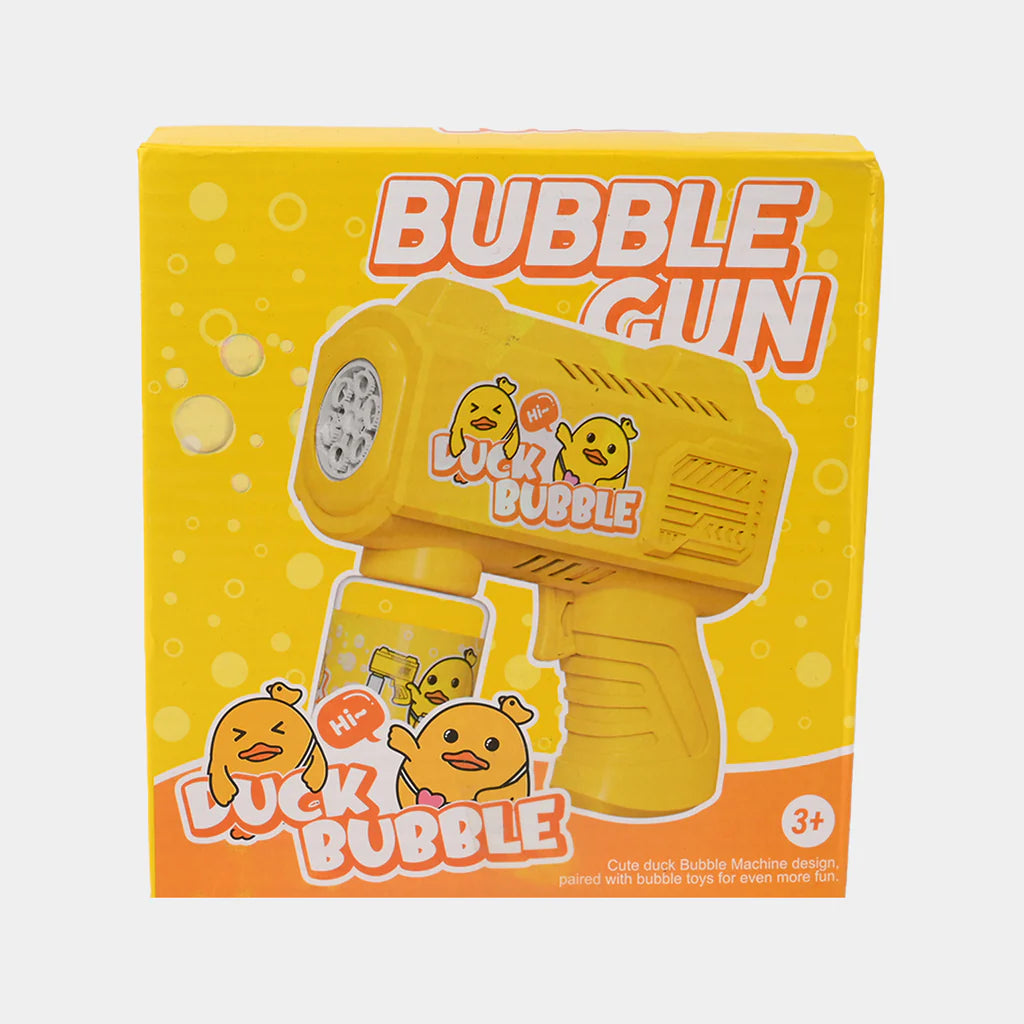 Duck Bubble Gun with LED Lights & Sound Effects