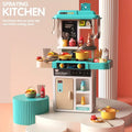 52 Pcs Spray Kitchen Set | Realistic Detailed Kitchen Set With Wash Basin & 52+ Interactive Accessories