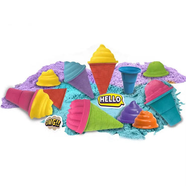 DIY Multi-Color Soft Kinetic Sand Play Kit