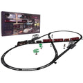 DIY Alloy Remote Control Train Playset | Vintage Railway Track Set with Carriages & Accessories for Kids