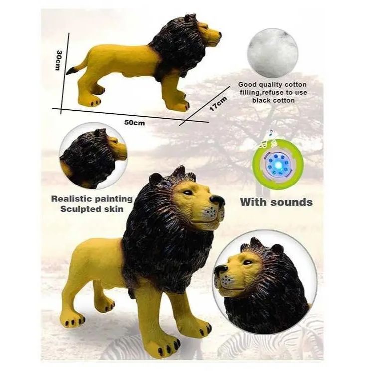 Lion Simulation Animal | Animal Toy For Kids