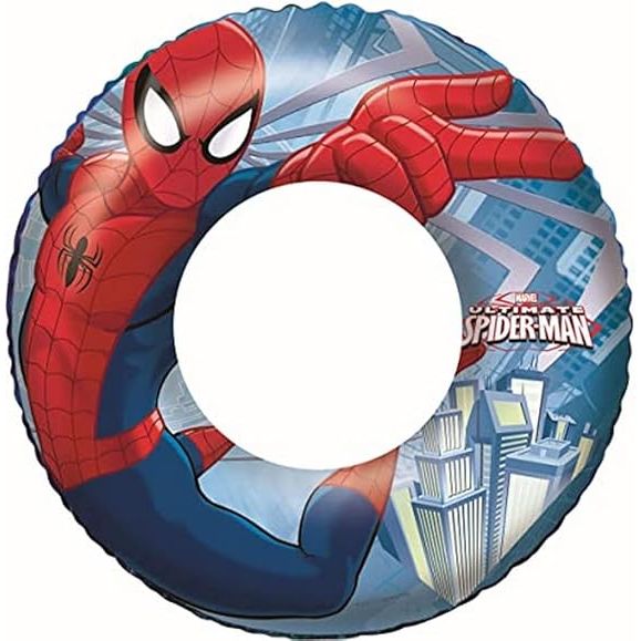 Bestway Inflatable Spiderman Themed Swimming Ring