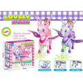 Lovely Deer Musical Walking Toy with Colorful LED Lights, Cheerful Music & Interactive Crawling Action