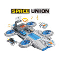 Diy Toy Space Union | Space Shuttle Toys With 6 Sound & 2 Tanks