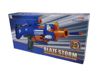 Blaze Storm Rotating Barrel Foam Dart Blaster