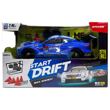 Whoosh 4WD RC Drift Car with LED Underglow