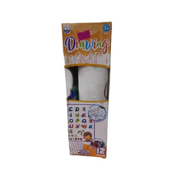 Drawing Mat With 12 Colors & Other Accessories