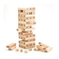 Numbered Jenga Wooden Tower Stacking Blocks Game | Building Toy