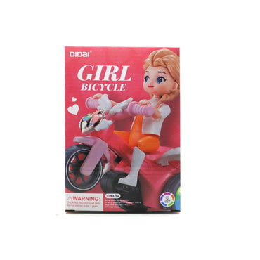 DIDAI | Girl Bicycle with Lightning Wheels | Toy Car
