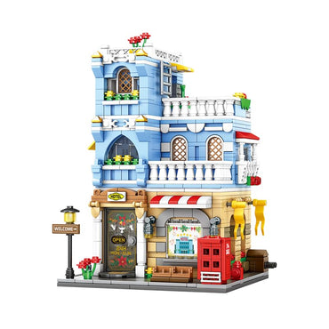 DIY 713 Pcs Mini Hotel Building Toy For Kids | Architectural Toy