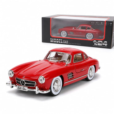 1:24 Mercedes-Benz 300SL Die-Cast Pull-Back Model