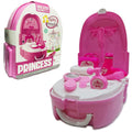17 Pcs Makeup Backpack | Fairy Princess Dresser Backpack