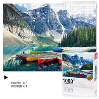 GFX Jigsaw Puzzle Moraine Lake | 1000 Pcs Puzzle