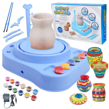 Clay Pottery Wheel Workshop | Educational Clay Crafting Toy For Kids