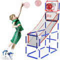 Topi Toys BasketBall Set With 2 Backboards,2 Hoops,Basketballs & Air Pump