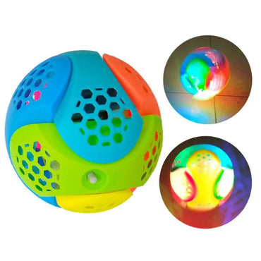 Interactive Assembly Football Toy | Light-Up Dancing Ball for Playtime