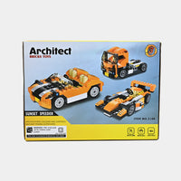 Decool 3-in-1 Sunset Speeder Building Block Set 