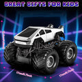 Racing Remote Control Car | Stunt 4WD Rc Car | Tesla Cybertruck WIth Off Road Tyres & Led Lights