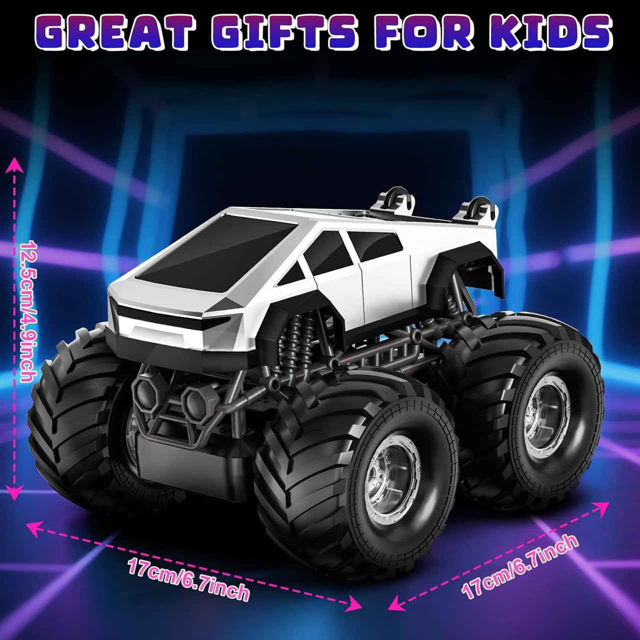 Tesla Cybertruck 4WD RC Car | Racing Off-Road Stunt Vehicle