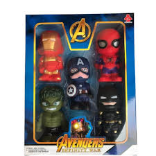 Marvel Avengers Baby Chu Chu Toy Set Collection