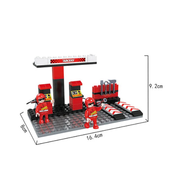 COGO City Racing Base | 218 Pcs Racing Game