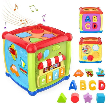6-in-1 Huanger Fancy Cube Educational Activity Toy