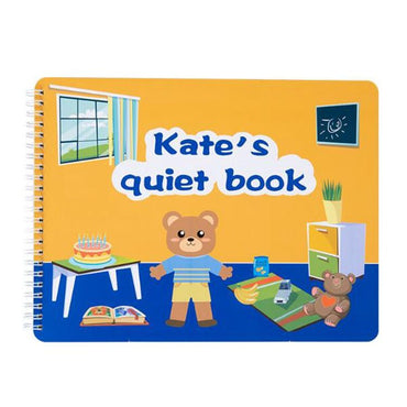 Kate's Quiet Book Montessori Activity Book