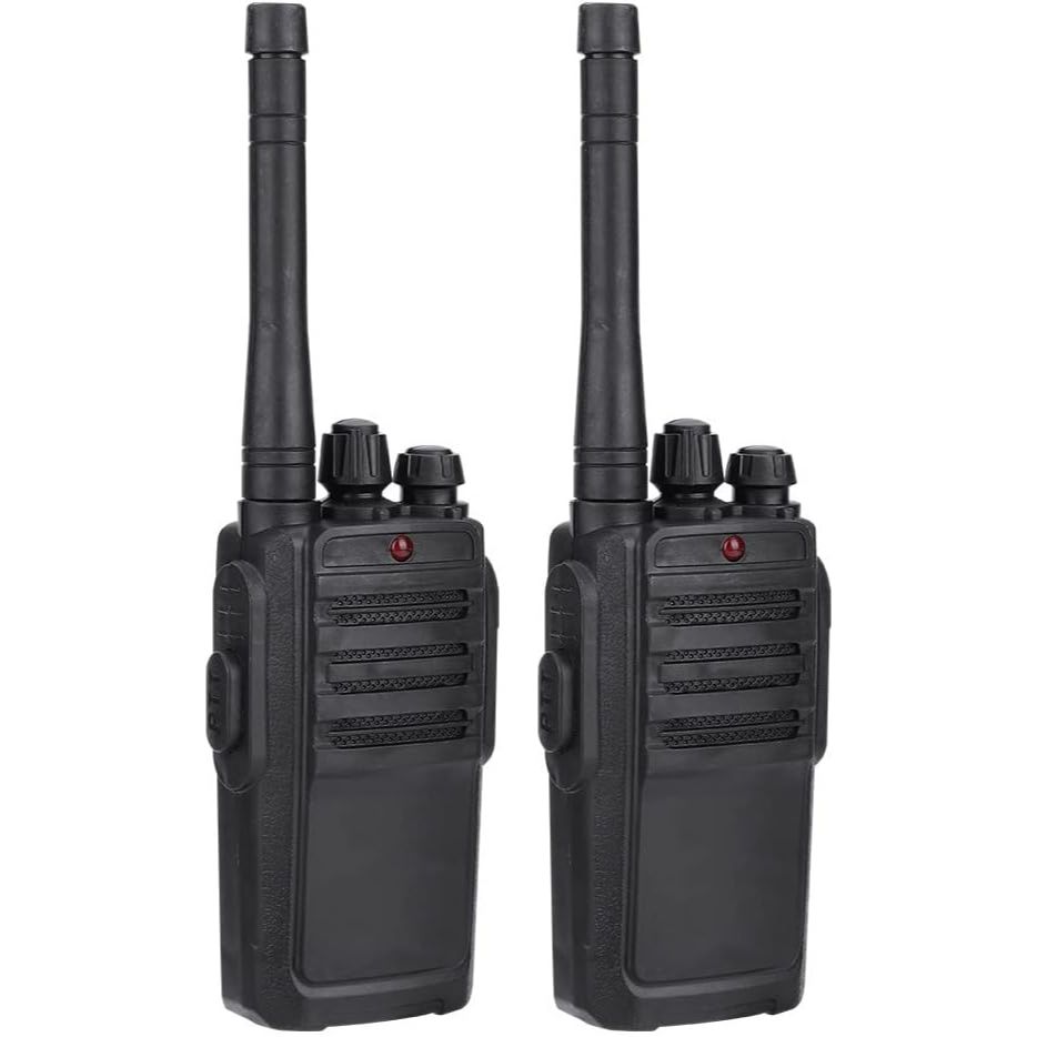 Black Colored Walkie Talkie with 100 Meter Range 