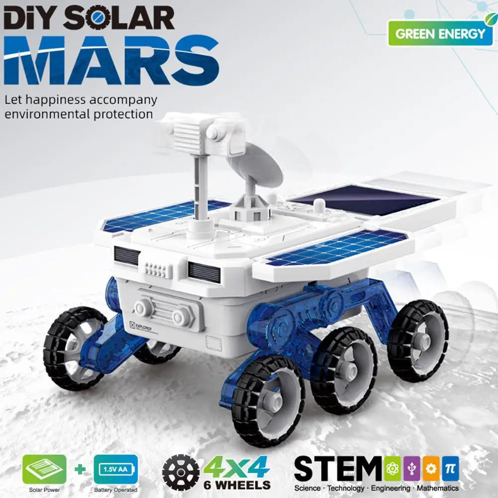 Diy Solar Mars Eploration Car STEM | Solar Car For Kids