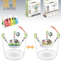 Baby Activity Jumper with Music & Toys | Adjustable Height Activity Bouncer with Fun Toys for 4–12 Month Babies