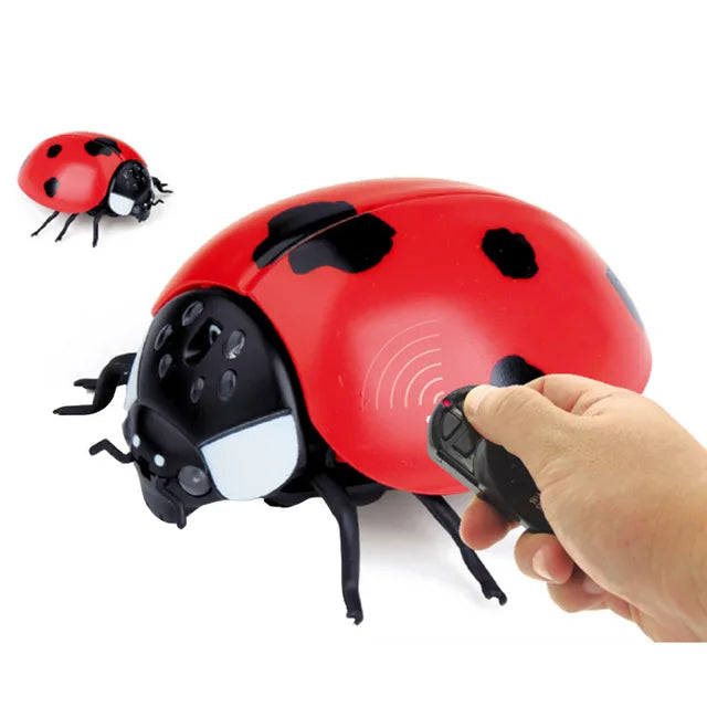 Remote Control Locust Remote Control Lady Bug | INFRARED RC Spooky Insect – The Toy Factory