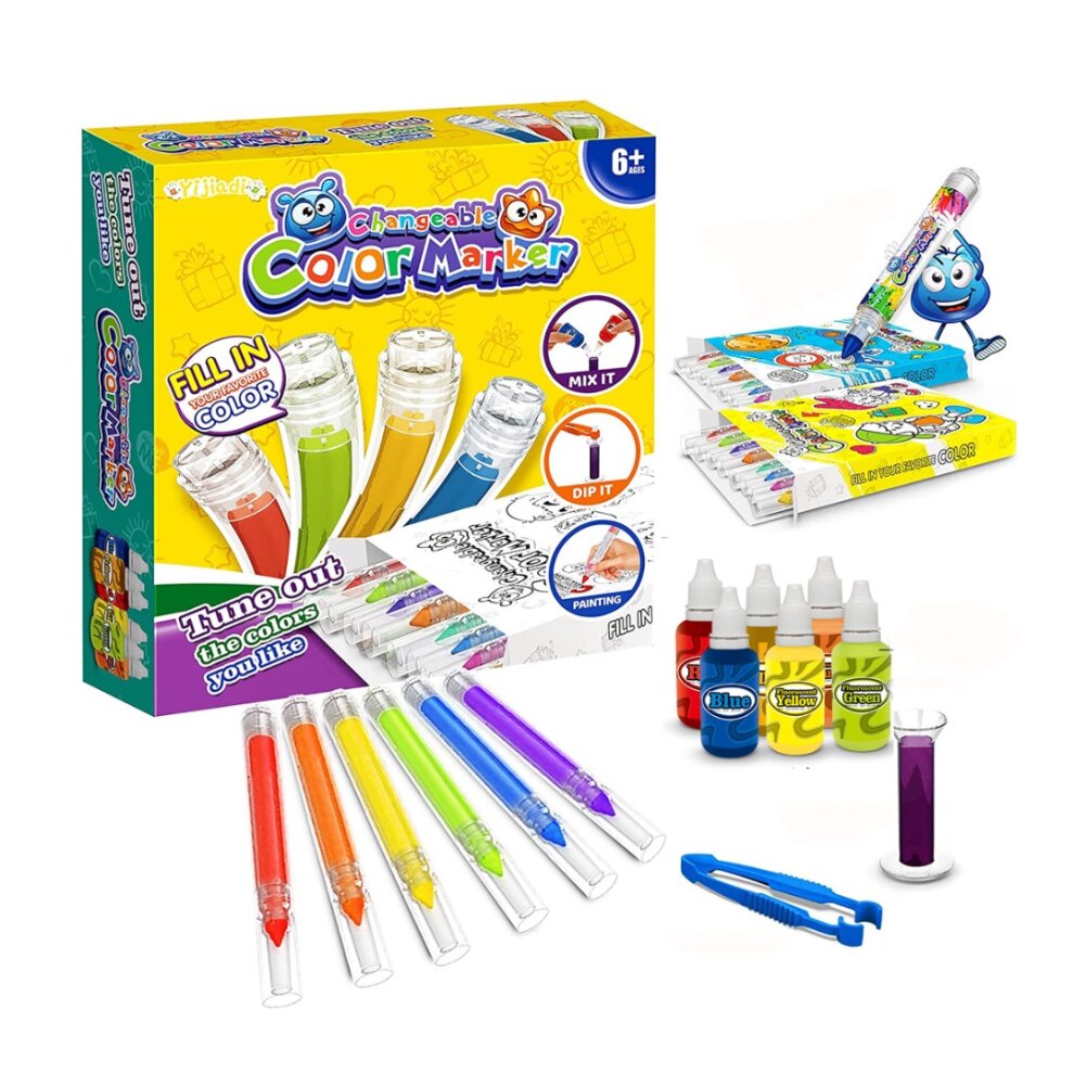 Changeable Color Marker | Marker Toy For Kids