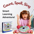Educational Mini Computer | Interative Smart Table Tablet | ABC Spelling Learning Toy