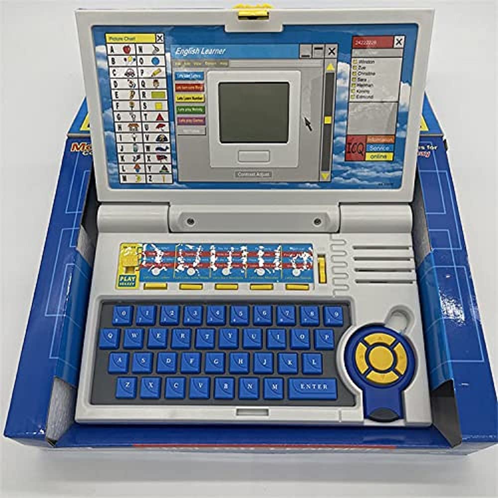 Computer Toy 1998 English Learner Laptop | Laptop Toy with Mouse Control – The Toy Factory