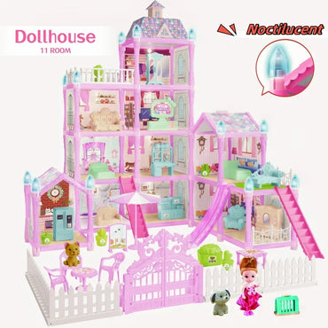 Villa Role Play 275 Pcs Doll House