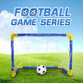 Fortball Sport Toys Series Goal Set With 120cm Football Net,2 Balls & Air Pump